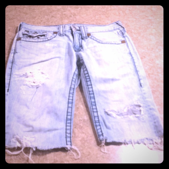 True Religion Other - True Religion cutoff jean shorts
